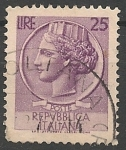 Stamps Italy -  Moneda siracusana SC 630