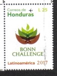 Stamps Honduras -  Bonn Challenge