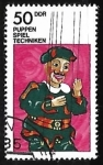 Stamps Germany -  Theater Puppets