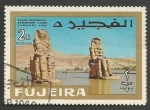 Sellos de Asia - Emiratos rabes Unidos -  FUJEIRA - Intl. Stamp Exhibition, Cairo: 100 years of Egyptian stamps