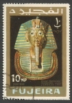 Sellos de Asia - Emiratos rabes Unidos -  FUJEIRA - Intl. Stamp Exhibition, Cairo: 100 years of Egyptian stamps