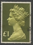 Sellos de Europa - Reino Unido -  Queen Elizabeth II - Large Machin