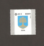 Sellos de Europa - Estonia -  Escudo de Elva