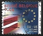 Sellos de Europa - B�lgica -  Union Europea - Letonia