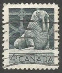 Sellos de America - Canad -  Walrus (Odobenus rosmarus) (1954)