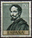 Sellos de Europa - Espaa -  ESPAÑA 1969 1913 Sello Pintor Alonso Cano Retrato de Velazquez Usado