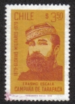 Stamps Chile -  Personalidades de la guerra chileno-peruana (1879-1884)