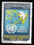 Stamps Colombia -  Colombia-cambio