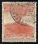 Sellos de America - Colombia -  Volcán Galeras - pasto