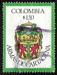 Stamps Colombia -  Escudo oficial de Cartagena de Indias