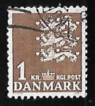 Stamps Denmark -  Escudo de armas