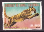 Stamps Equatorial Guinea -  serie- Fauna de America del Norte