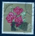 Stamps Hungary -  Flor