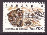 Sellos de Africa - Tanzania -  Parque Nacional Kilimanjaro