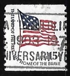 Stamps United States -  Bandera del fuerte McHenry