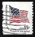 Stamps United States -  Bandera del fuerte McHenry