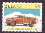 Sellos de America - Cuba -  serie- Camiones de bomberos