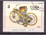 Sellos de America - Cuba -  Retrospectiva de la motocicleta