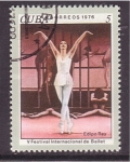 Stamps Cuba -  V fest. intern. de ballet