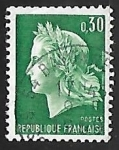 Stamps France -  Marianne of Cheffer