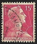 Sellos de Europa - Francia -   Marianne de Muller