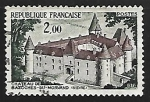 Sellos de Europa - Francia -  Castle of Bazoches du Morvand 