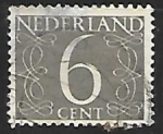 Stamps Netherlands -  Numeros