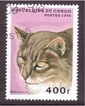 Stamps Republic of the Congo -  serie- Gatos