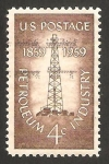 Stamps United States -  673 - Centº de la industria del petróleo