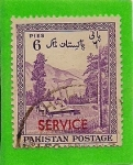 Stamps Pakistan -  paisaje