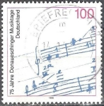 Stamps Germany -  75a del Festival de música de Donaueschingen.