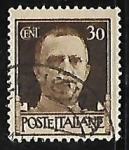 Stamps Italy -  King Vittorio Emanuele III 