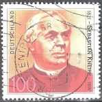 Stamps Germany -  Centenario de la muerte del padre Sebastian Kneipp.