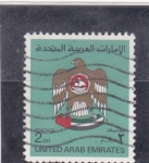 Sellos de Asia - Emiratos rabes Unidos -  ESCUDO