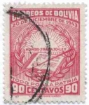 Sellos del Mundo : America : Bolivia : Conmemoracion de la revolucion del 20 de diciembre de 1943