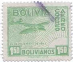 Sellos del Mundo : America : Bolivia : Conmemoracion de la revolucion del 20 de diciembre de 1943