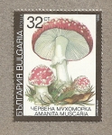 Sellos del Mundo : Europe : Bulgaria : Seta Amanita muscaria