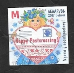 Stamps Belarus -  981 - Happy Postcrossing !