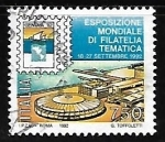 Stamps : Europe : Italy :  Exposicion mindial de filatelia tematica