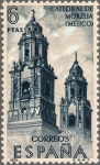 Stamps Spain -  ESPAÑA 1970 2000 Sello Nuevo Forjadores America Mexico Catedral de Morelia