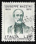 Sellos de Europa - Italia -  Giuseppe Mazzini