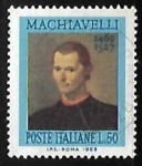 Stamps Italy -  Niccolò Machiavelli