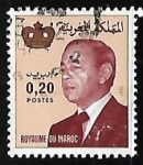 Sellos de Africa - Marruecos -  King Hassan II