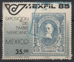 Stamps Mexico -  EXPOSICION  DEL  TIMBRE  MEXICANO.  VENUSTIANO  CARRANZA.