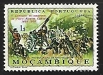 Stamps Mozambique -  Hastear de cruz en Porto Seguro