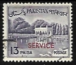 Stamps Pakistan -  Shalimar Gardens, Lahore