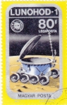 Stamps Hungary -  AERONAUTICA-LUNOHOD-1