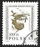 Stamps Poland -  Hombre con sombrero