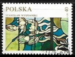 Stamps Poland -  Vidriera