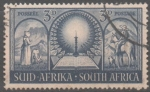 Stamps South Africa -  EXCURSIONISTAS  MIRANDO  HACIA  NATAL  CON  LA  BIBLIA  ABIERTA